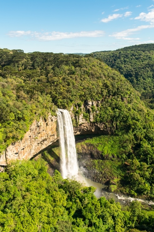 Cascata do Caracol no Parque do Caracol