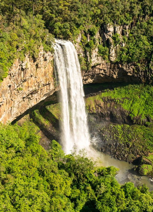 Cascata do Caracol no Parque do Caracol