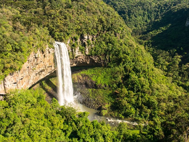 Uma visita ao Parque do Caracol em Canela | Serra Gaúcha