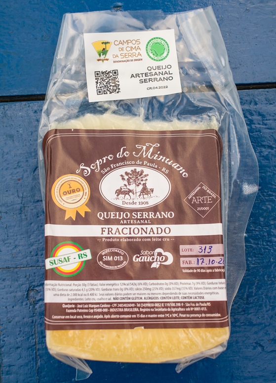 Queijo serrano - São Francisco de Paula